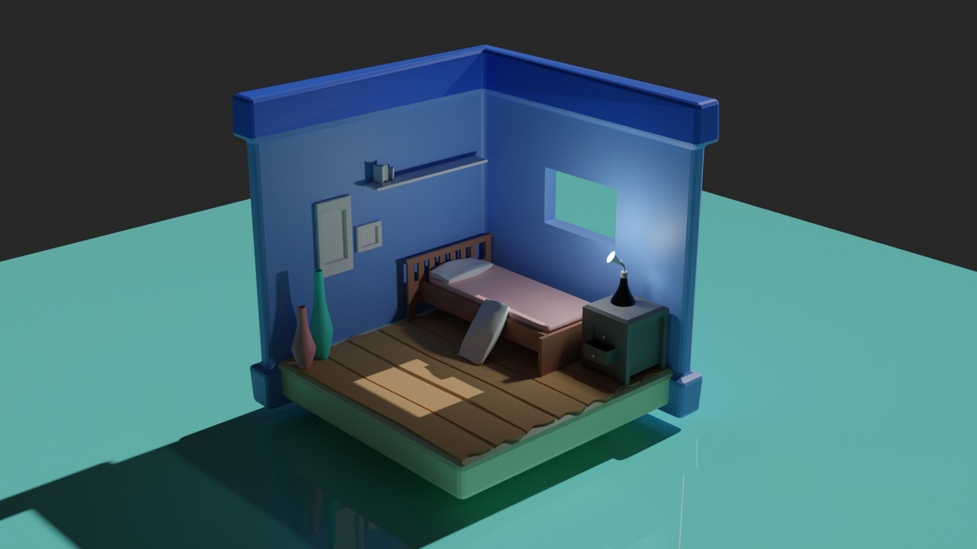 Half House Render
